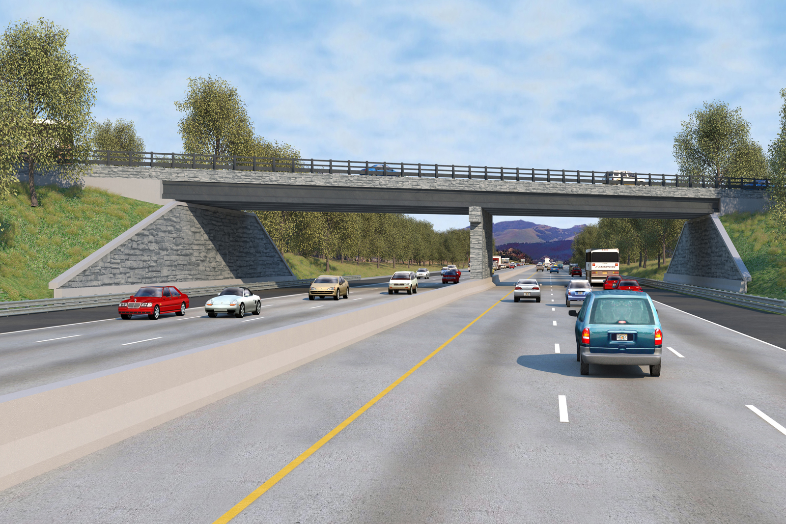 I-26 widening at Clear Creek Road